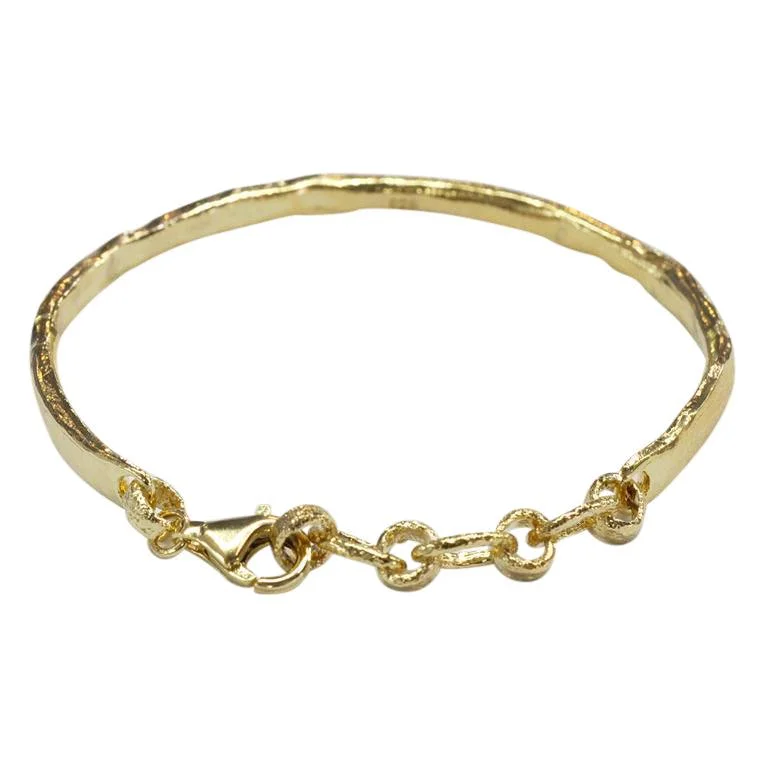 star and moon ladies bracelet-Saphirim Bangle