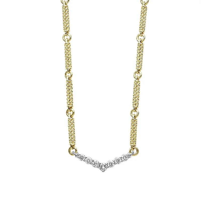 gemstone drop ladies necklace-Superfine Diamond Station Necklace