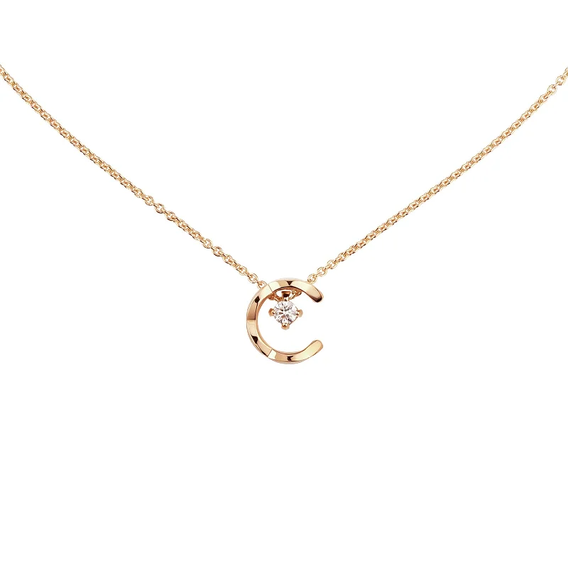 delicate ladies necklace-Coco Crush Necklace with Diamonds